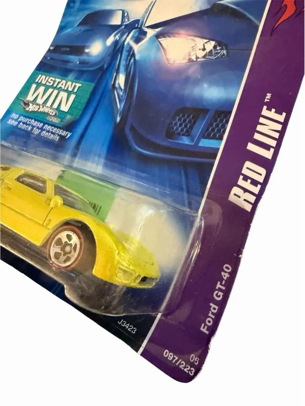 Hot Wheels Ford GT-40 2006 Red Line Yellow RL5SPs 02 Of 05 Brand New